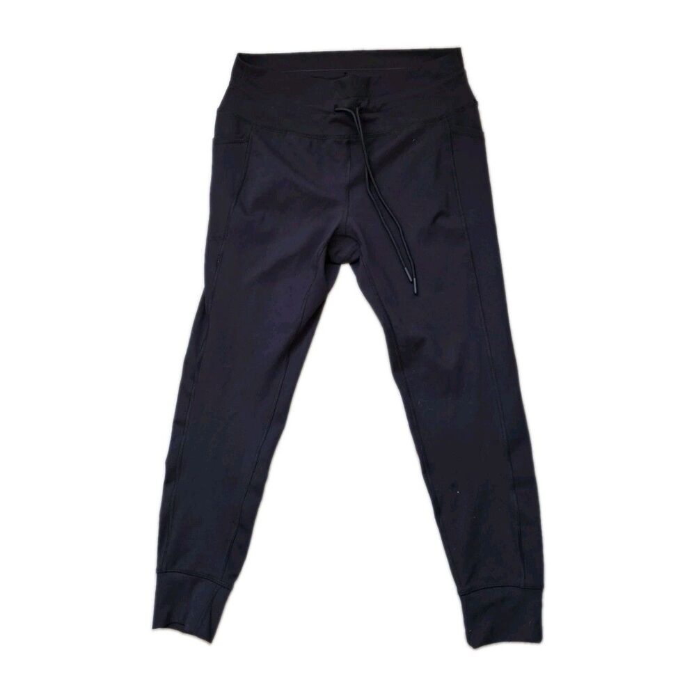 Spyder Active Jogger Pants Black Drawstring Pockets Stretch Athletic Womens XL - Picture 1 of 9